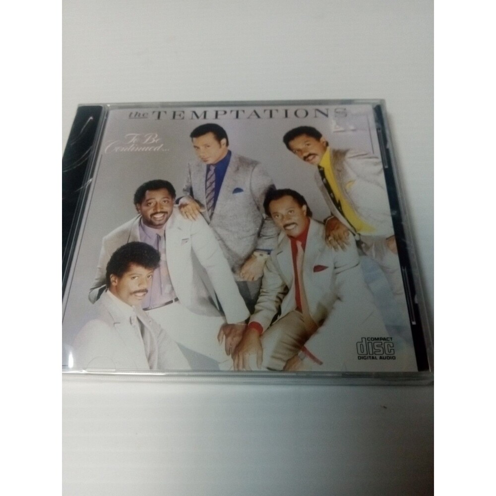 THE TEMPTATIONS - To Be Continued. - CD - **BRAND NEW/ SEALED**